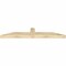 Ekena Millwork Portland Rough Sawn Timber Gable Bracket, Douglas Fir, 60"W x 10"H x 4"D x 4"F, 4/12 Pitch GBW060X10X0404POR00RDF - alternate 4